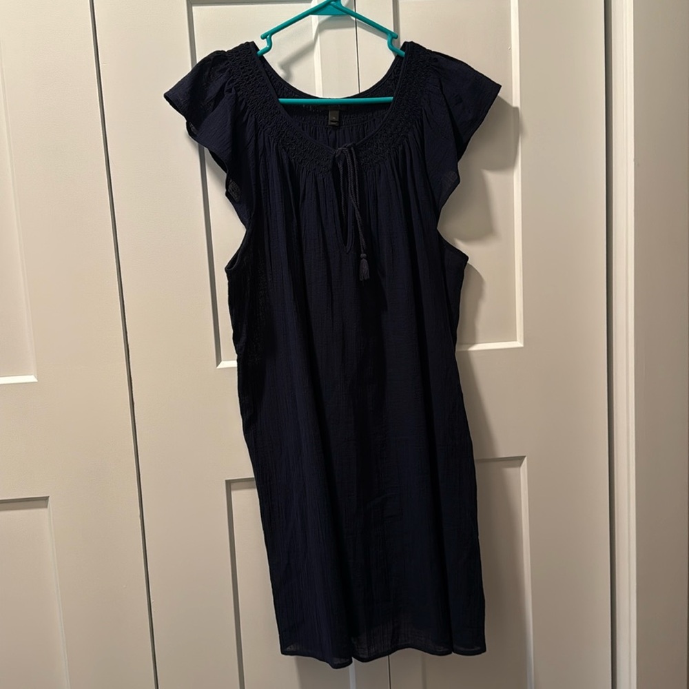 J. Crew navy blue summer dress, women’s sz M
